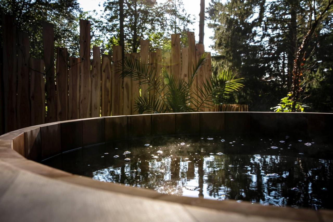 Bain De Foret - Lodges Cosy & Spa Neufchatel-Hardelot Ngoại thất bức ảnh