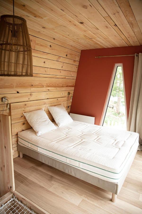 Bain De Foret - Lodges Cosy & Spa Neufchatel-Hardelot Ngoại thất bức ảnh